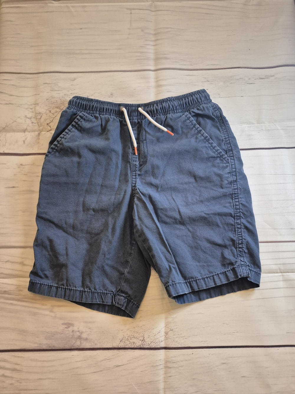 Cat & Jack Navy Blue Kids Drawstring Cotton Shorts